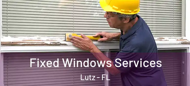  Fixed Windows Services Lutz - FL