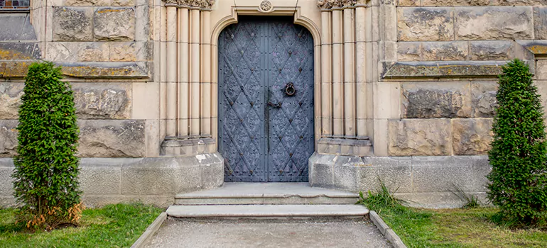 Traditional Double Front Doors in Lutz, FL