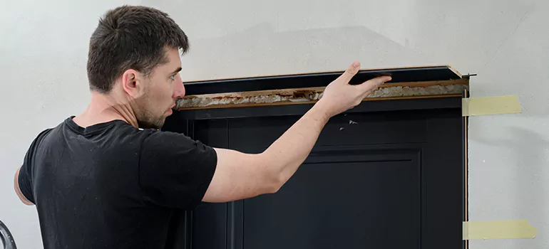 Wood Door Hole Repair in Lutz, FL