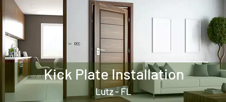  Kick Plate Installation Lutz - FL