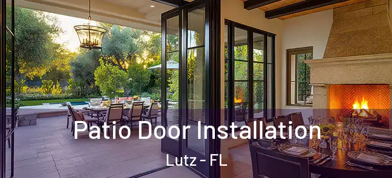  Patio Door Installation Lutz - FL