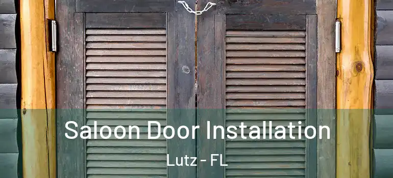  Saloon Door Installation Lutz - FL