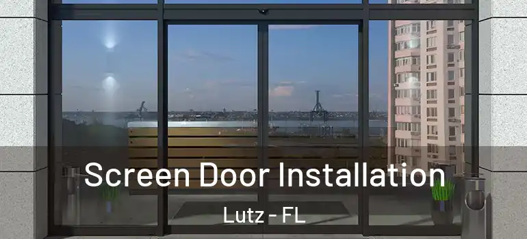  Screen Door Installation Lutz - FL