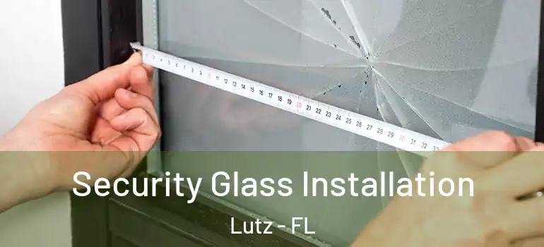  Security Glass Installation Lutz - FL