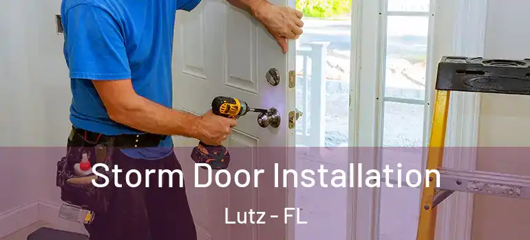  Storm Door Installation Lutz - FL